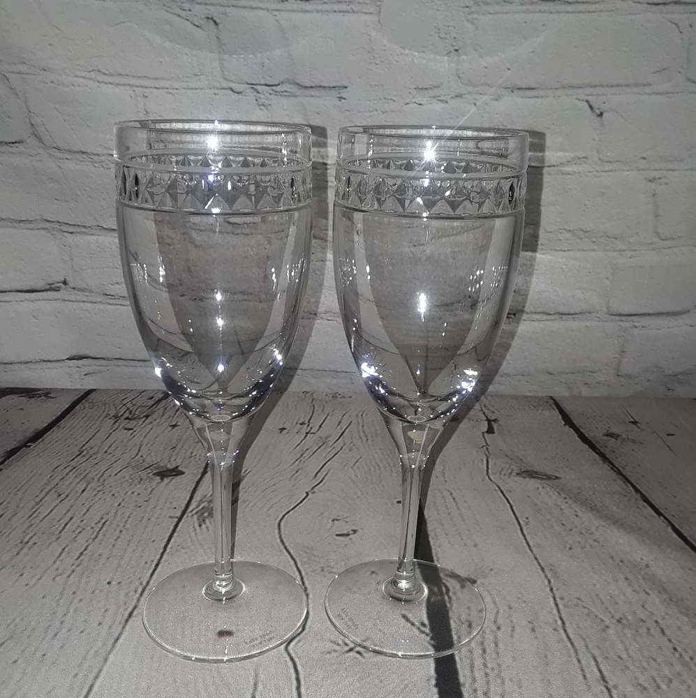 Kate spade 2 champagne glasses - Picture 1 of 3